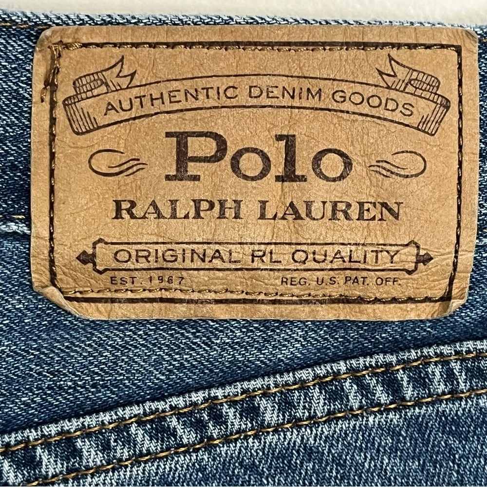 Men’s Polo Ralph Lauren The Sullivan Slim Jeans Size  30 x 30 Nonstretch - Picture 8 of 10